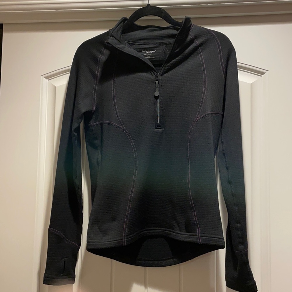 Black long sleeve Terramar athletic top size S/P